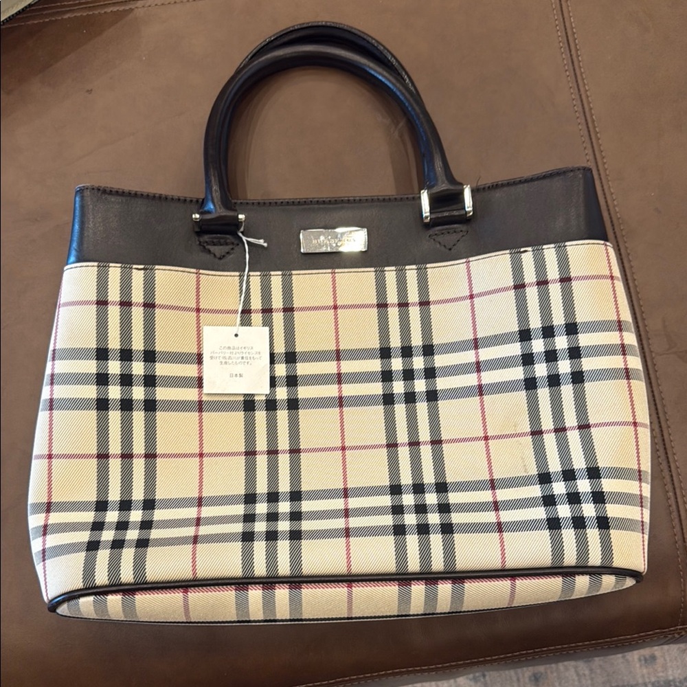 Vintage Burberry Tote